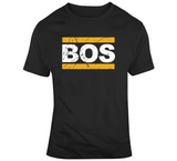 Boston Hockey Fan Bos Parody T Shirt