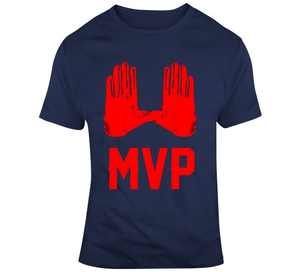 Julian Edelman Gloves MVP New England Football Fan T Shirt