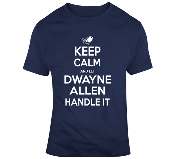 Dwayne Allen Keep Calm New England Football Fan T Shirt