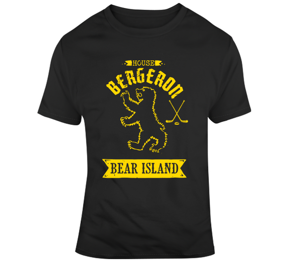 Game Of Thrones House Bergeron Sigil Boston Hockey Fan T Shirt