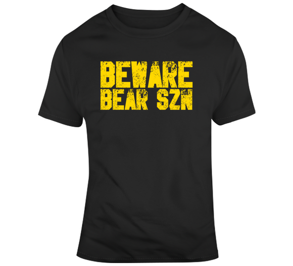 Beware Bear Szn Boston Hockey Fan T Shirt