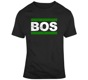 Boston Basketball Fan BOS Parody T Shirt