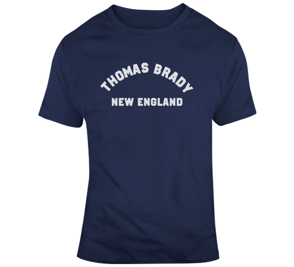 Thomas Brady New England Football Fan T Shirt