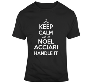 Noel Acciari Keep Calm Boston Hockey Fan T Shirt