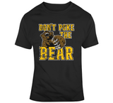 Dont Poke The Bear Boston Hockey Fan Distressed T Shirt