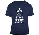 Steve Pearce Keep Calm Boston Baseball Fan T Shirt