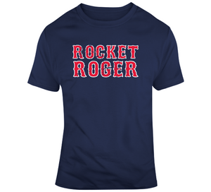Roger Clemens Rocket Roger Hall of Fame Boston Baseball Fan T Shirt
