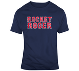 Roger Clemens Rocket Roger Hall of Fame Boston Baseball Fan T Shirt