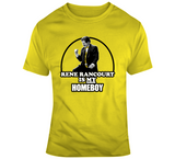 Boston Rene Rancourt Is My Homeboy Fist Pump Hockey Fan T Shirt