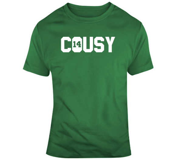 Bob Cousy 14 Cousy Boston Legend Basketball Fan T Shirt
