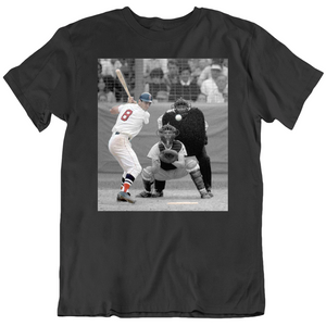 Carl Yastrzemski At Bat Legend Boston Baseball Fan T Shirt