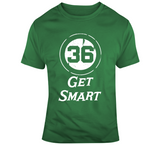 Marcus Smart Get Smart Boston Basketball  Fan Distressed T Shirt