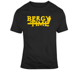 Patrice Bergeron Bergy Time Adventure Time Parody Boston Hockey Fan T Shirt