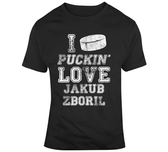 Jakub Zboril I Love Boston Hockey Fan T Shirt