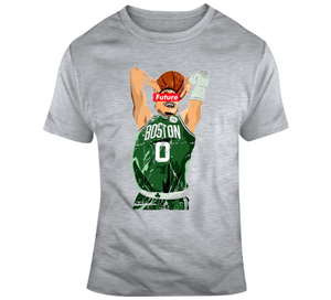 Jayson Tatum The Future Distressed Boston Basketball Fan T Shirt