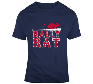 Rally Rat Boston Baseball Fan T Shirt