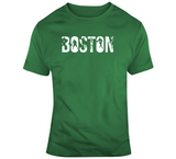 Boston Basketball Team Fan Silhouette T Shirt