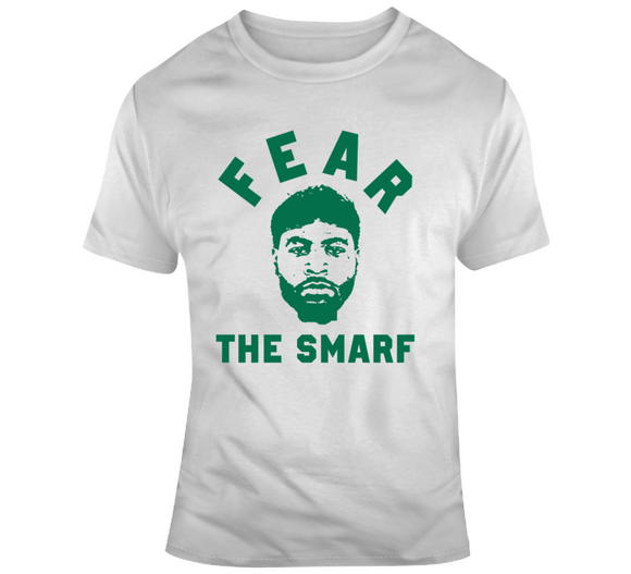 Boston Basketball Marcus Smart Fear The Smarf Fan T Shirt