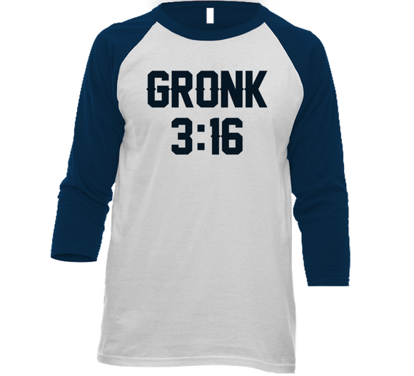 Gronk 316 Rob Gronkowski New England Football Parody Fan T Shirt