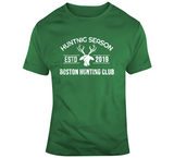 Boston Deer Hunting Club Boston Basketball Fan T Shirt