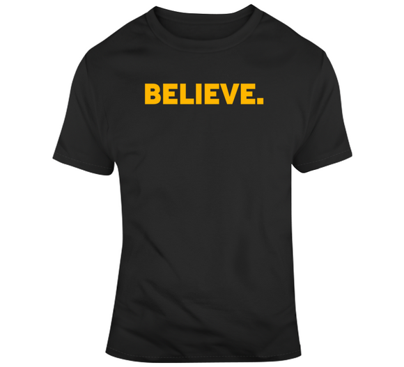 Playoff Hockey Believe Boston Hockey Fan T Shirt