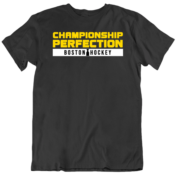 Championship Perfection Boston Hockey Fan v2 T Shirt