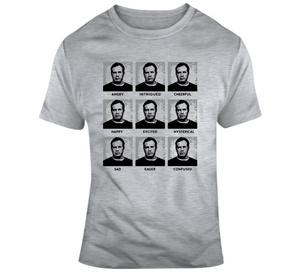 Bill Belichick Moods Of Belichick New England Football Team T Shirt