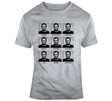 Bill Belichick Moods Of Belichick New England Football Team T Shirt