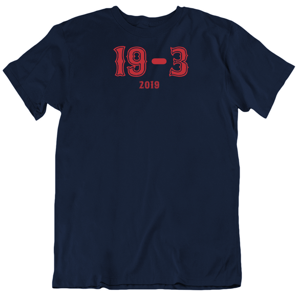 Rivalry 19 To 3 Boston Baseball Fan T Shirt