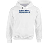 Home Is Where Foxborough Is Game Day New England Football Fan T Shirt