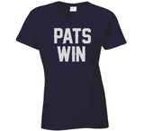 Pats Win New England Football T Shirt