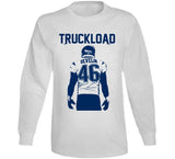 James Develin Truckload New England Football Fan Silhouette T Shirt