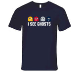 I See Ghosts Defense New England Football Fan V3 T Shirt