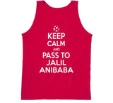 Jalil Anibaba Keep Calm Pass To New England Soccer T Shirt