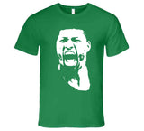 Boston Basketball Marcus Smart Big Head Silhouette Fan T Shirt