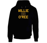 Willie O'ree 22 Pioneer Boston Hockey Fan T Shirt