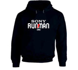 Sony Michel Sony Runman 26 Walkman New England Football Fan T Shirt