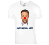 Max Kellerman Haters Gonna Hate Trash New England Football Fan T Shirt