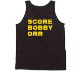 Score Bobby Orr Fred Cusick Call Boston Hockey Fan v2 T Shirt