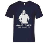 Bill Belichick Game Over New England Football Fan Pixelated V2 T Shirt