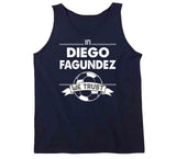 Diego Fagundez We Trust New England Soccer T Shirt