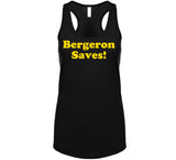 Patrice Bergeron Save Boston Hockey Fan T Shirt