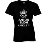 Anton Blidh Keep Calm Boston Hockey Fan T Shirt