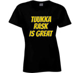 Tuukka Rask Is Great Boston Hockey Fan T Shirt