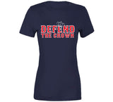Defend The Crown Boston Baseball Fan T Shirt