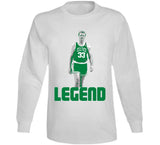 Larry Bird Legend GOAT Boston Basketball Fan T Shirt