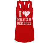 Heath Hembree I Heart Boston Baseball Fan T Shirt