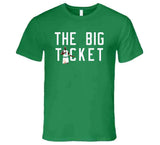 Kevin Garnett The Big Ticket Boston Basketball Fan T Shirt