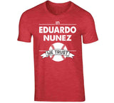 Eduardo Nunez We Trust Boston Baseball Fan T Shirt