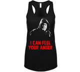 I Can Feel Your Anger Star Wars Parody Bill Belichick Emperor New England Football Fan T Shirt